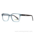 Women Custom Square Bevel ECO Acetate Optical Frame